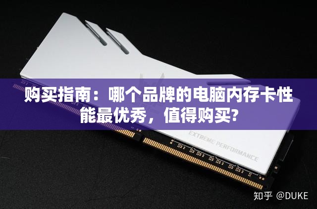 购买指南：哪个品牌的电脑内存卡性能最优秀，值得购买?