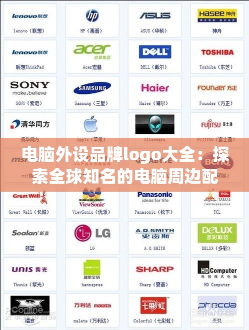 电脑外设品牌logo大全：探索全球知名的电脑周边配件品牌标识