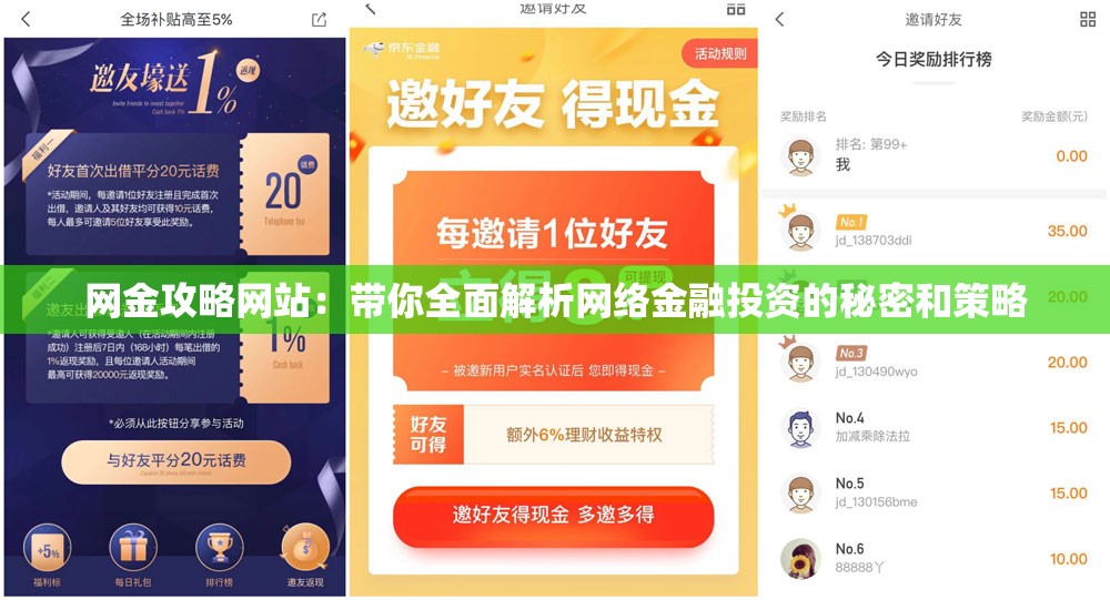 网金攻略网站：带你全面解析网络金融投资的秘密和策略