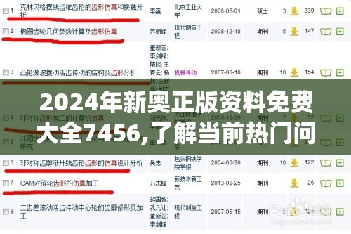 2024年新奥正版资料免费大全7456,了解当前热门问题的解答_限量款.8.473